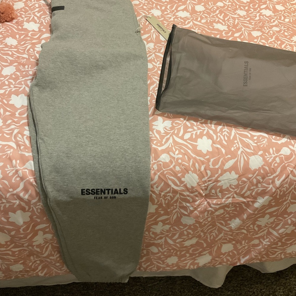 Essentials Fear of God Gray Sweatpants NWT